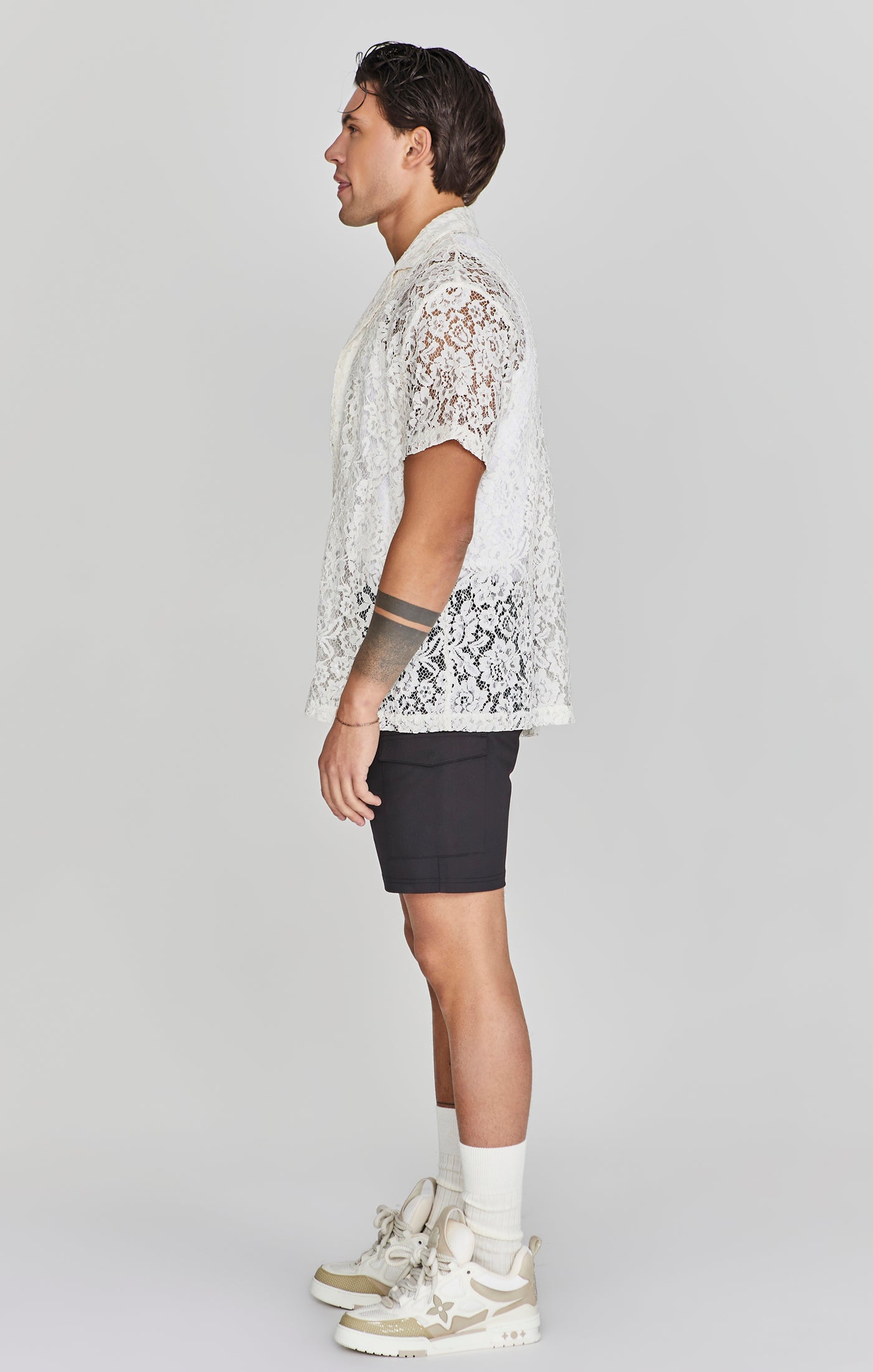 Load image into Gallery viewer, Lace Resort Shirt (1)