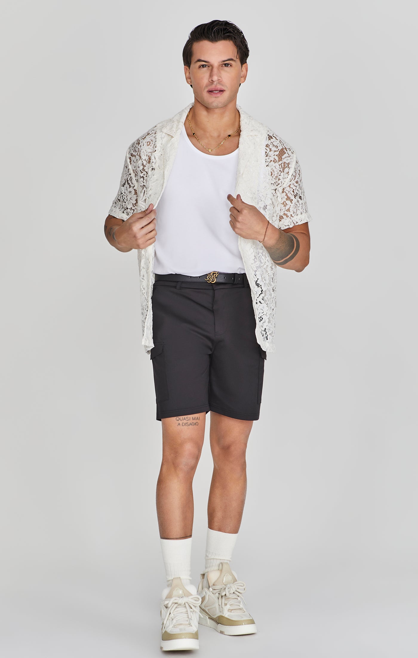 Load image into Gallery viewer, Lace Resort Shirt (3)