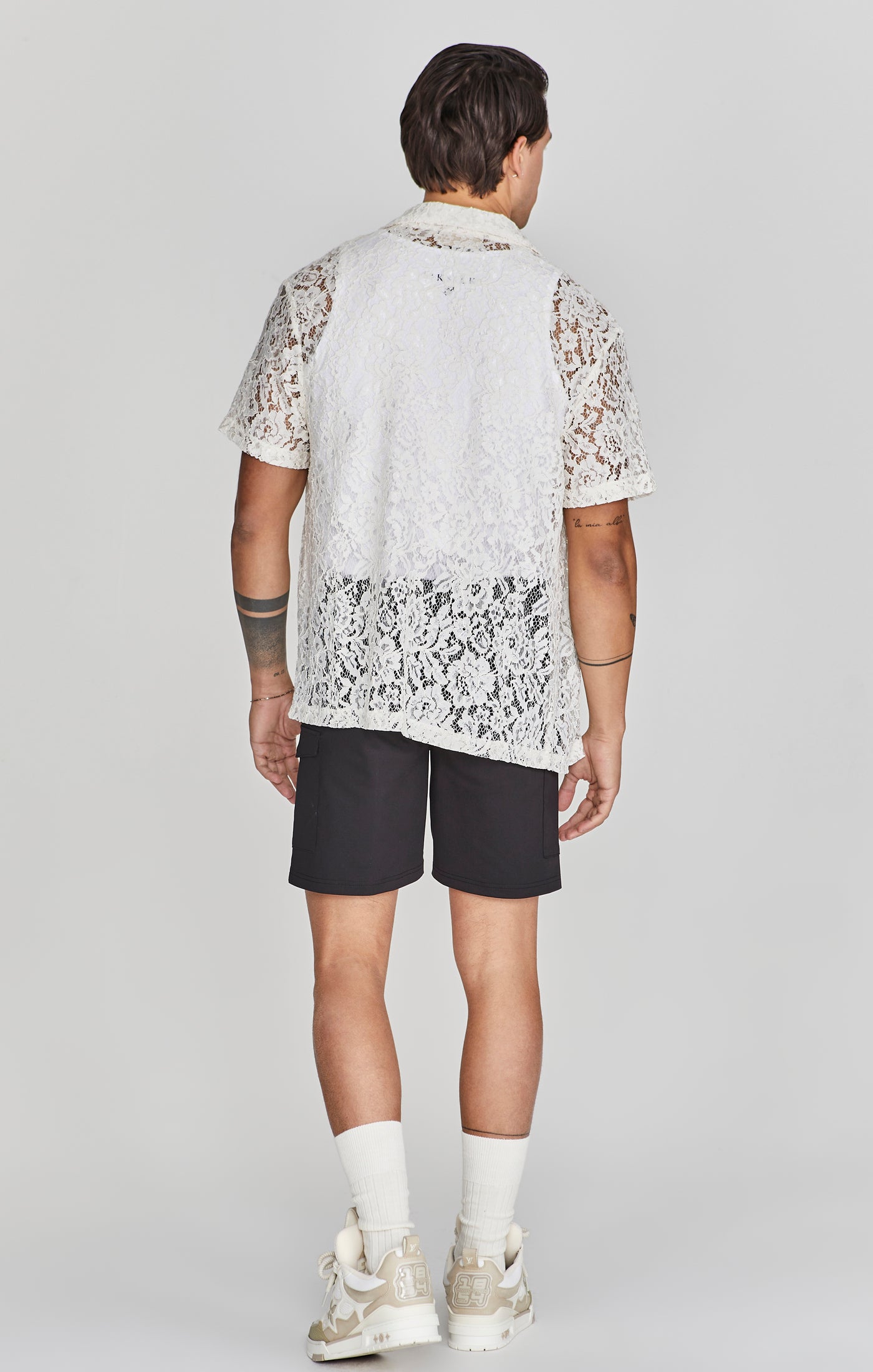 Load image into Gallery viewer, Lace Resort Shirt (4)