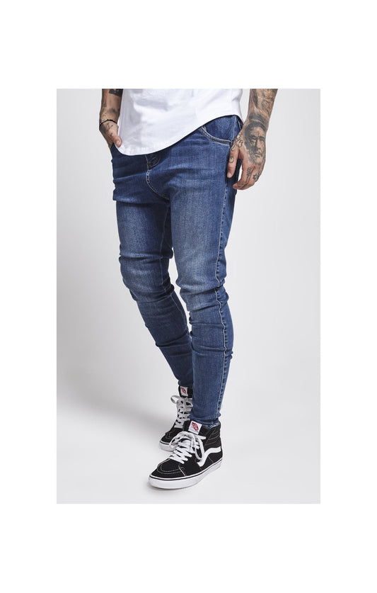 SikSilk Skinny Jeans - Midstone