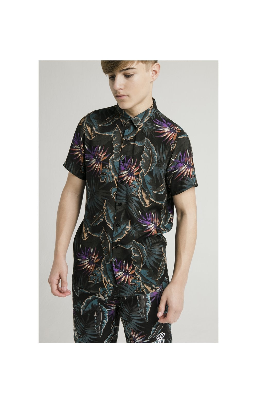 Load image into Gallery viewer, Illusive London Resort Shirt - Palm Print