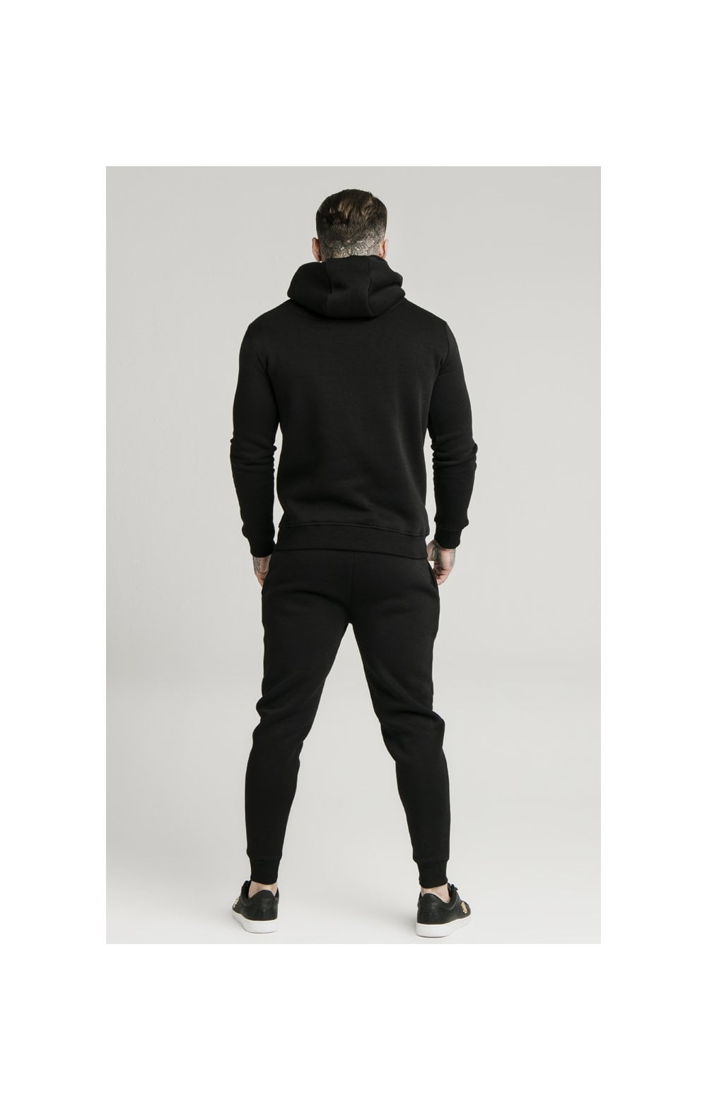 Load image into Gallery viewer, Black Muscle Fit Jogger (7)