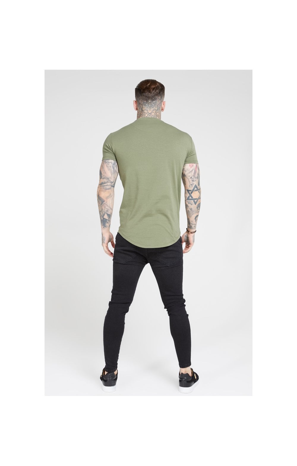 Load image into Gallery viewer, SikSilk S/S Core Gym Tee – Khaki (4)