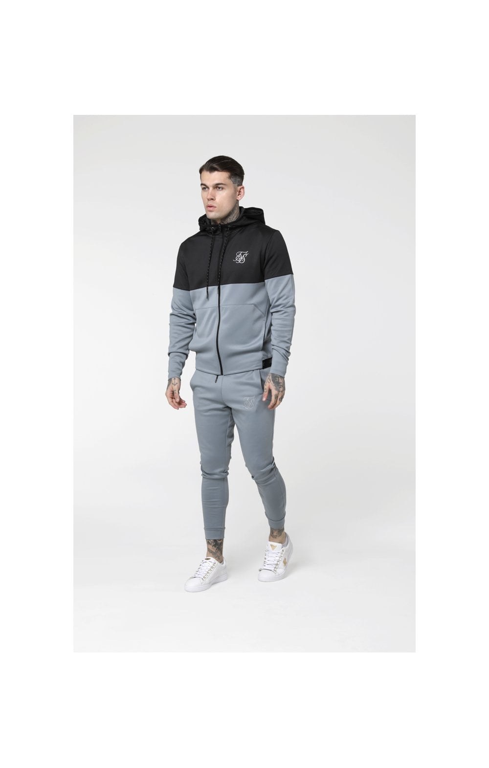 Load image into Gallery viewer, SikSilk Agility Track Pants - Ice Grey (4)