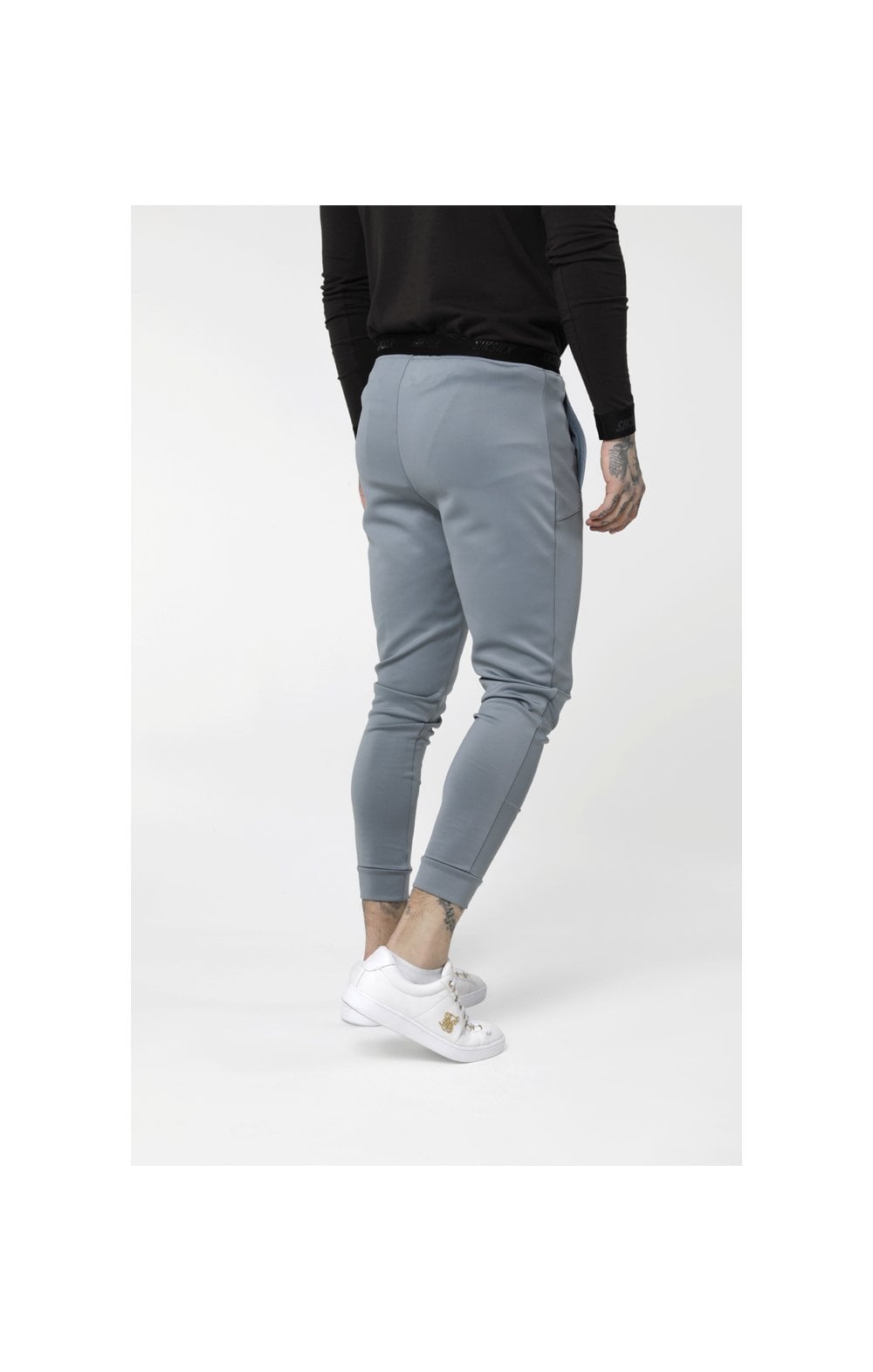Load image into Gallery viewer, SikSilk Agility Track Pants - Ice Grey (5)