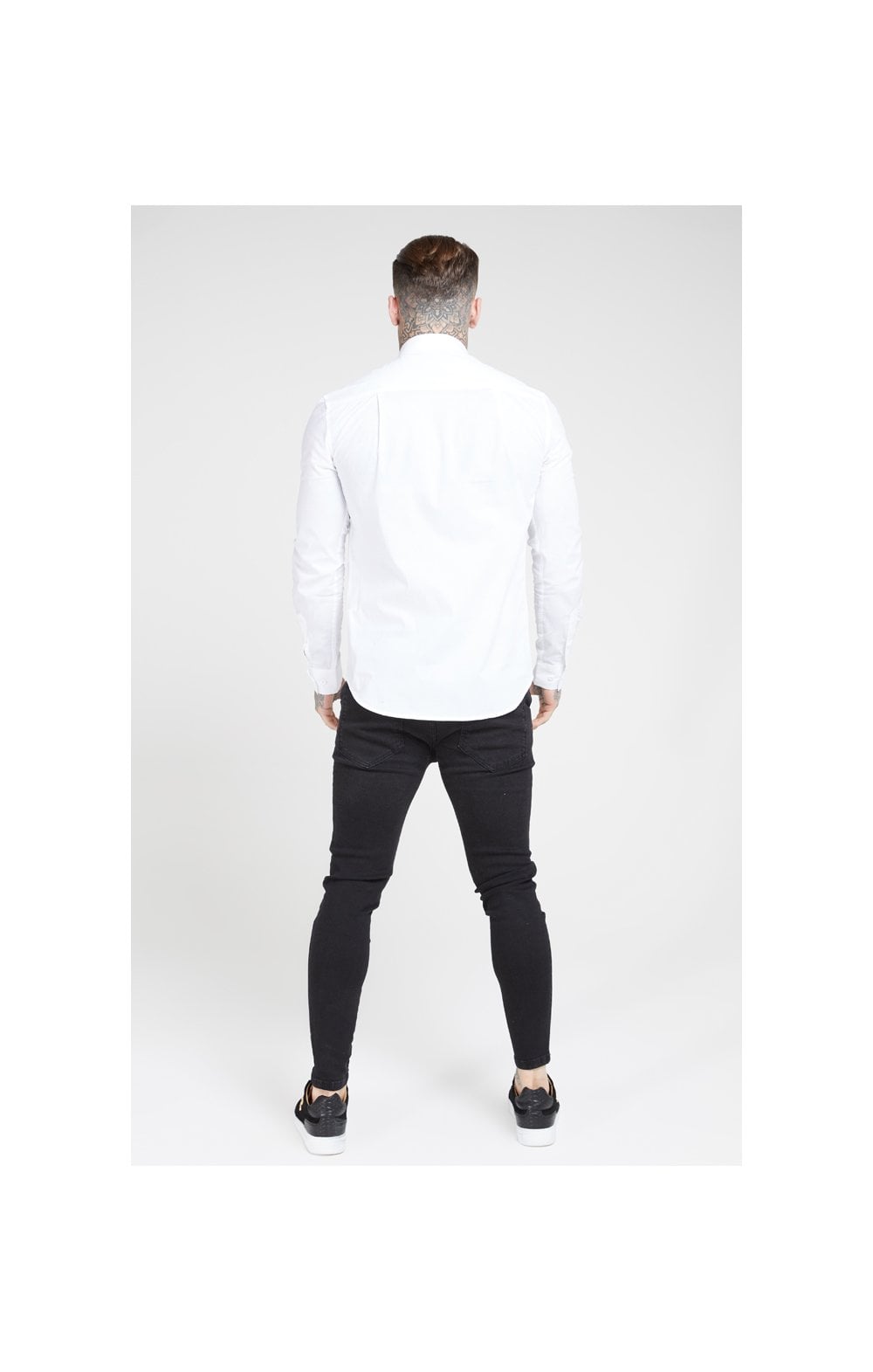 Load image into Gallery viewer, SikSilk L/S Smart Shirt - White (5)