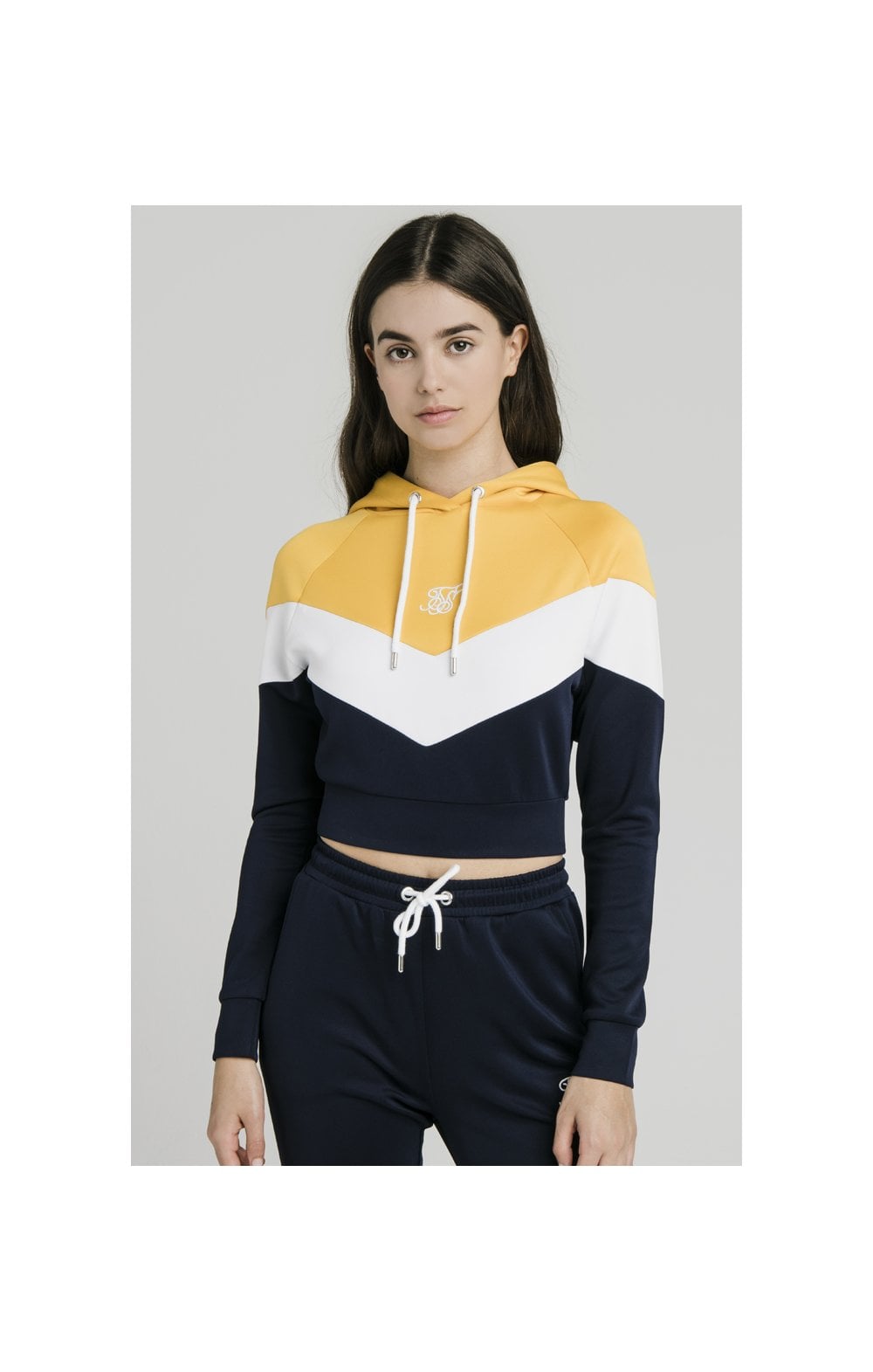 Load image into Gallery viewer, SikSilk Retro Sports Track Top - Peacoat (2)