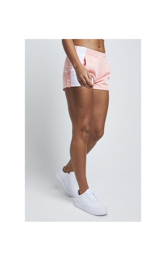 SikSilk Popper Side Shorts – Apricot Blush