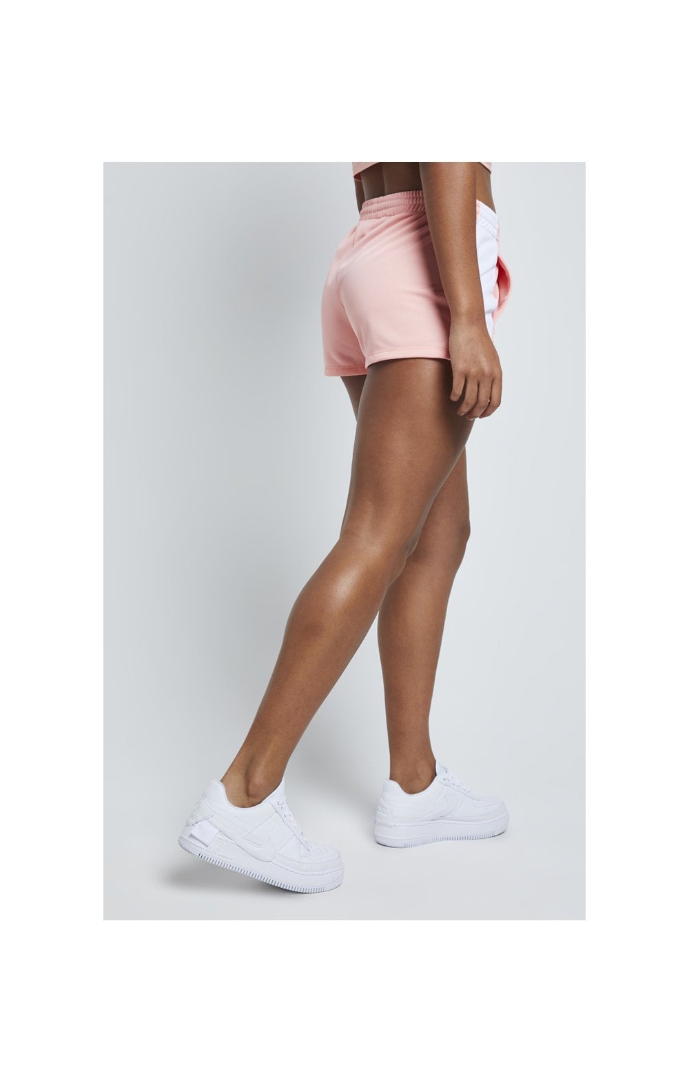 Load image into Gallery viewer, SikSilk Popper Side Shorts – Apricot Blush (3)