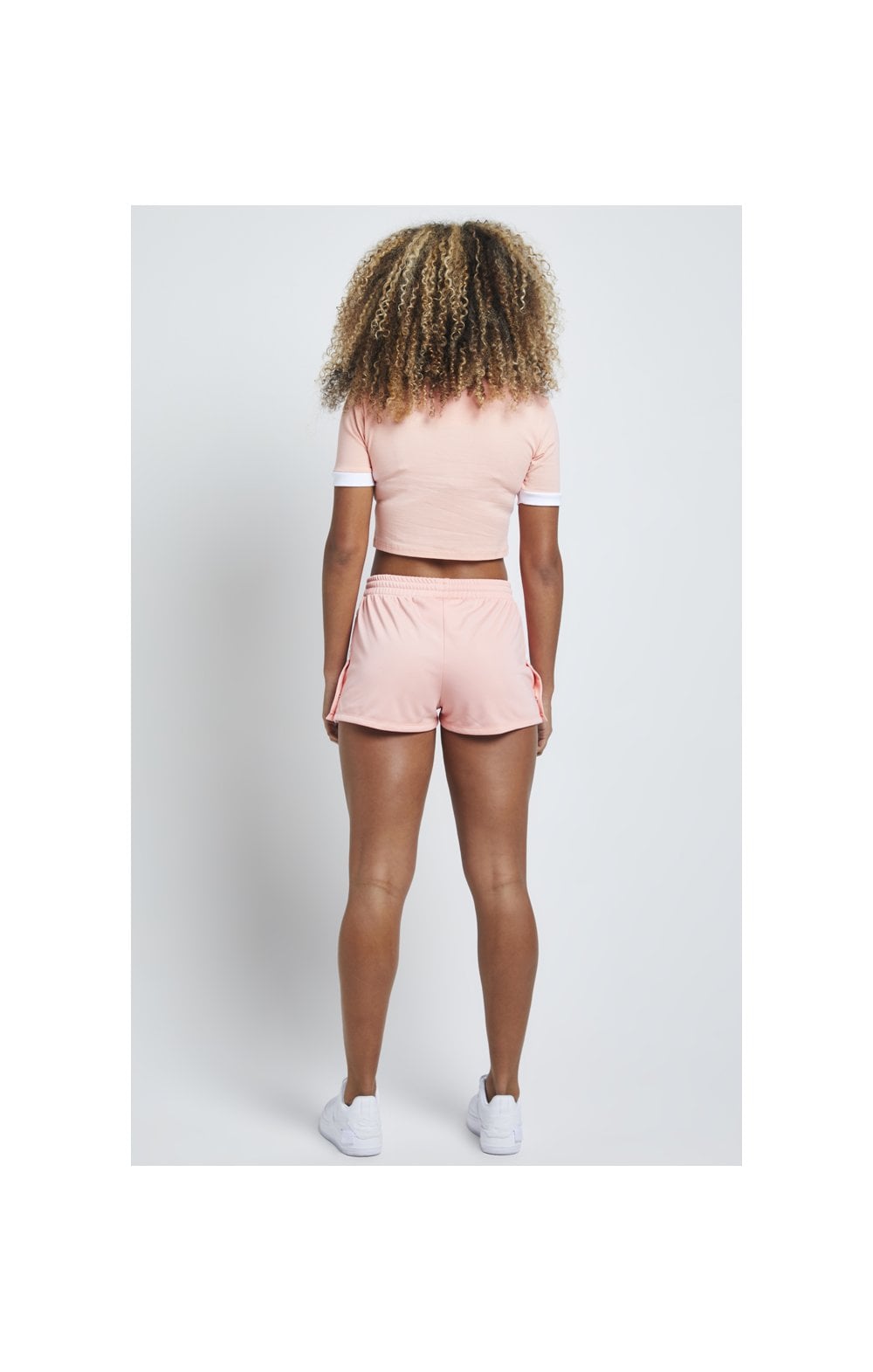 Load image into Gallery viewer, SikSilk Popper Side Shorts – Apricot Blush (5)