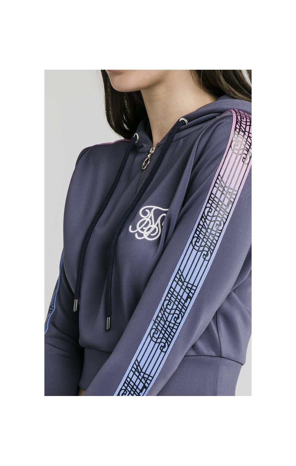 Load image into Gallery viewer, SikSilk Fade Runner Track Top - Night Shadow (1)