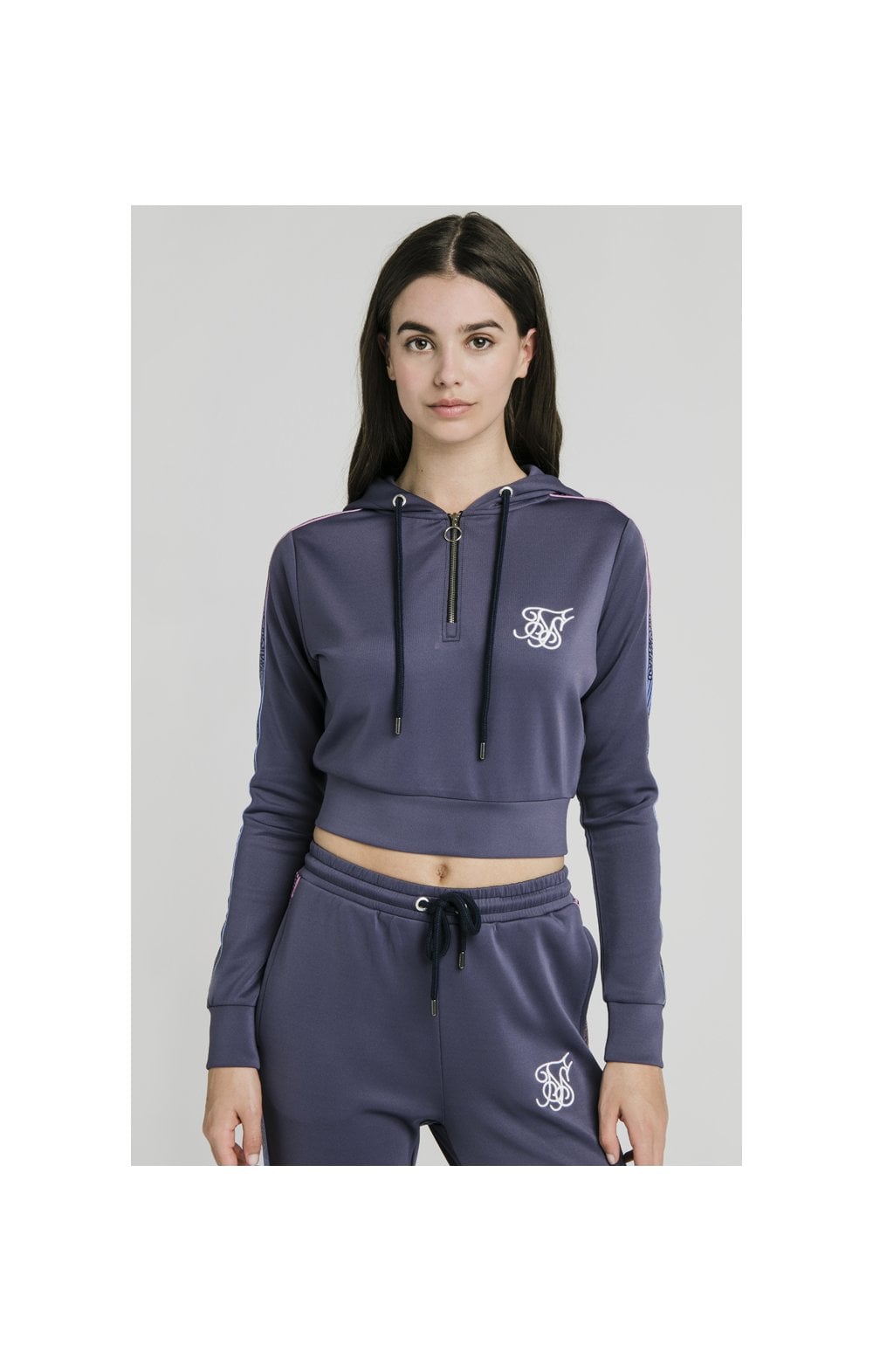 Load image into Gallery viewer, SikSilk Fade Runner Track Top - Night Shadow
