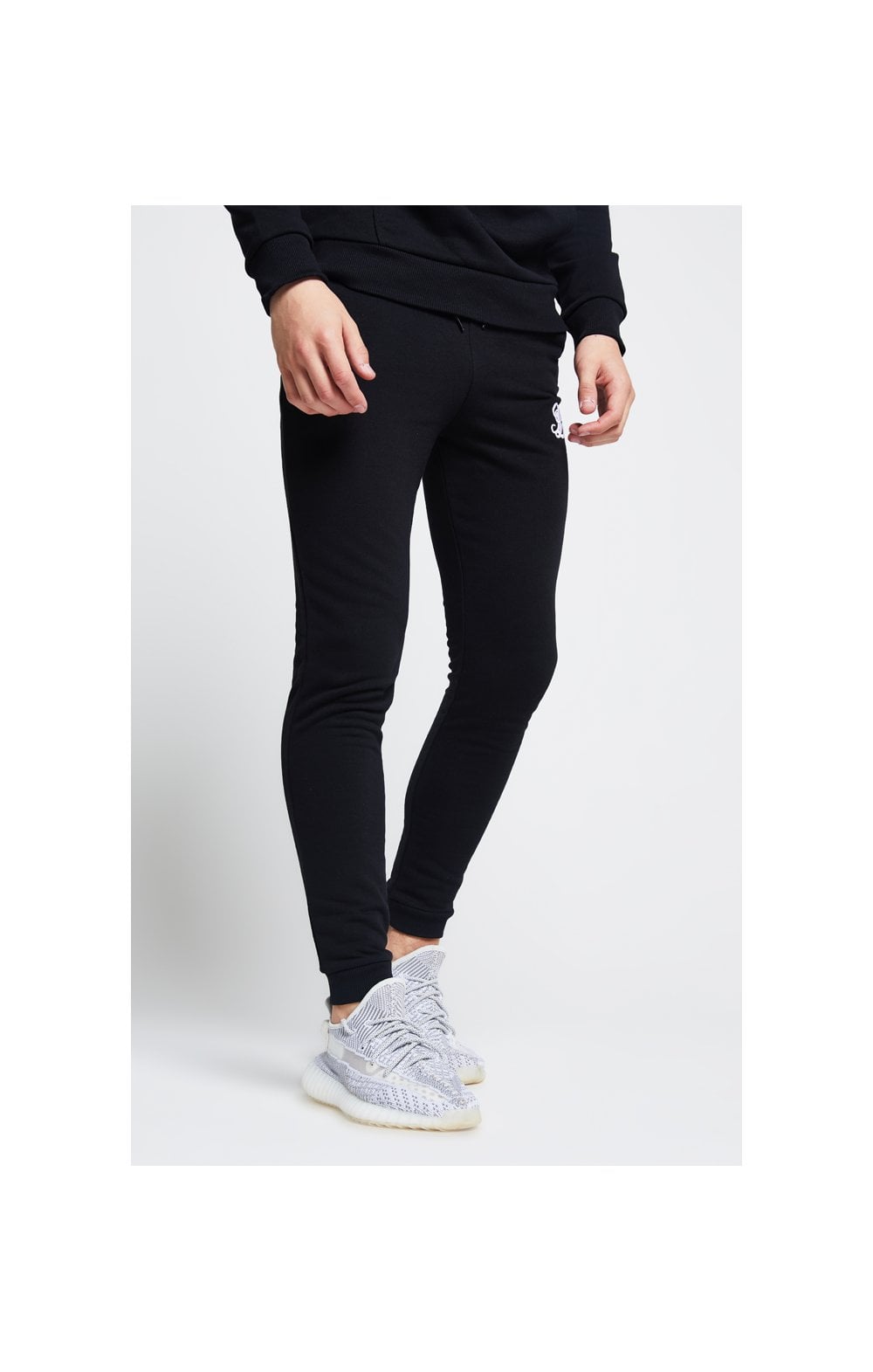 Load image into Gallery viewer, Boys Illusive Black Essentials Jogger (1)