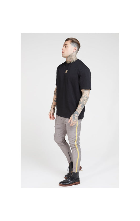 SikSilk Fitted Smart Tape Jogger Pants - Grey
