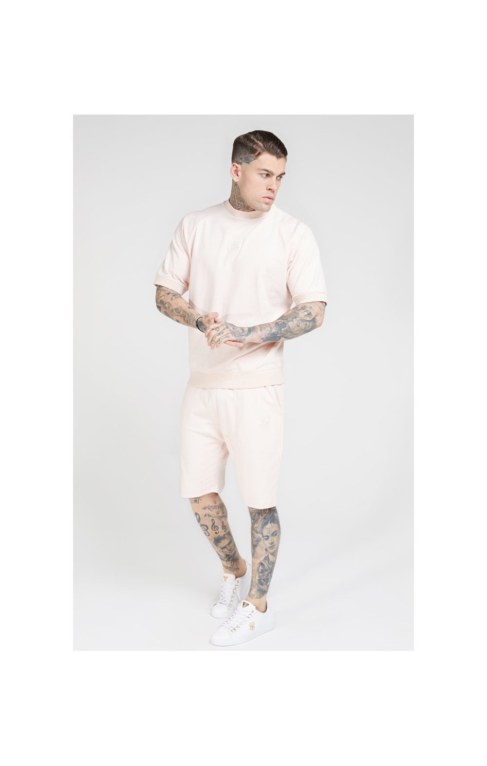 Load image into Gallery viewer, SikSilk Relaxed Shorts - Cloudy Pink (3)