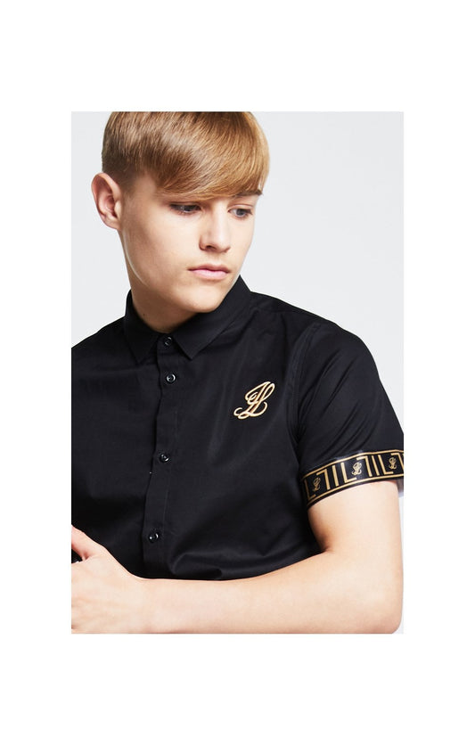Illusive London S/S Taped Shirt - Black