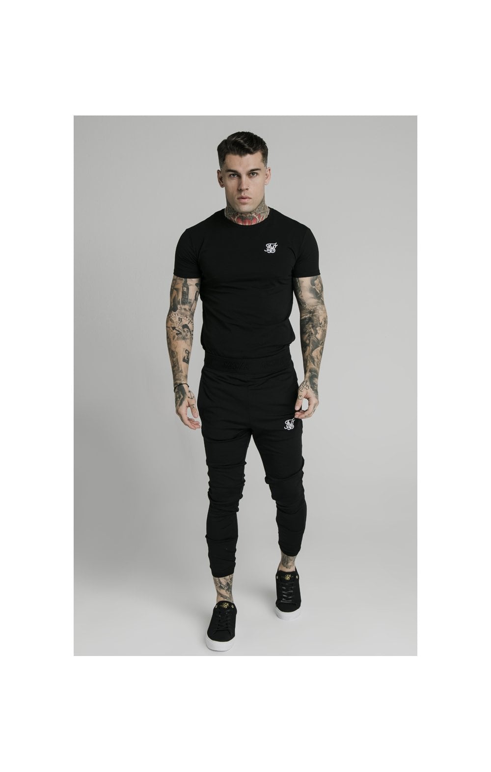 Load image into Gallery viewer, Black Agility Track Pant (5)