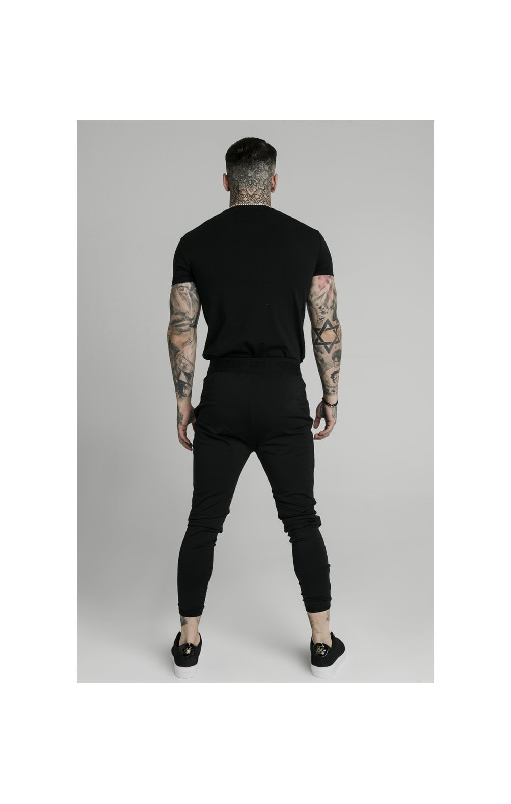 Load image into Gallery viewer, Black Agility Track Pant (7)