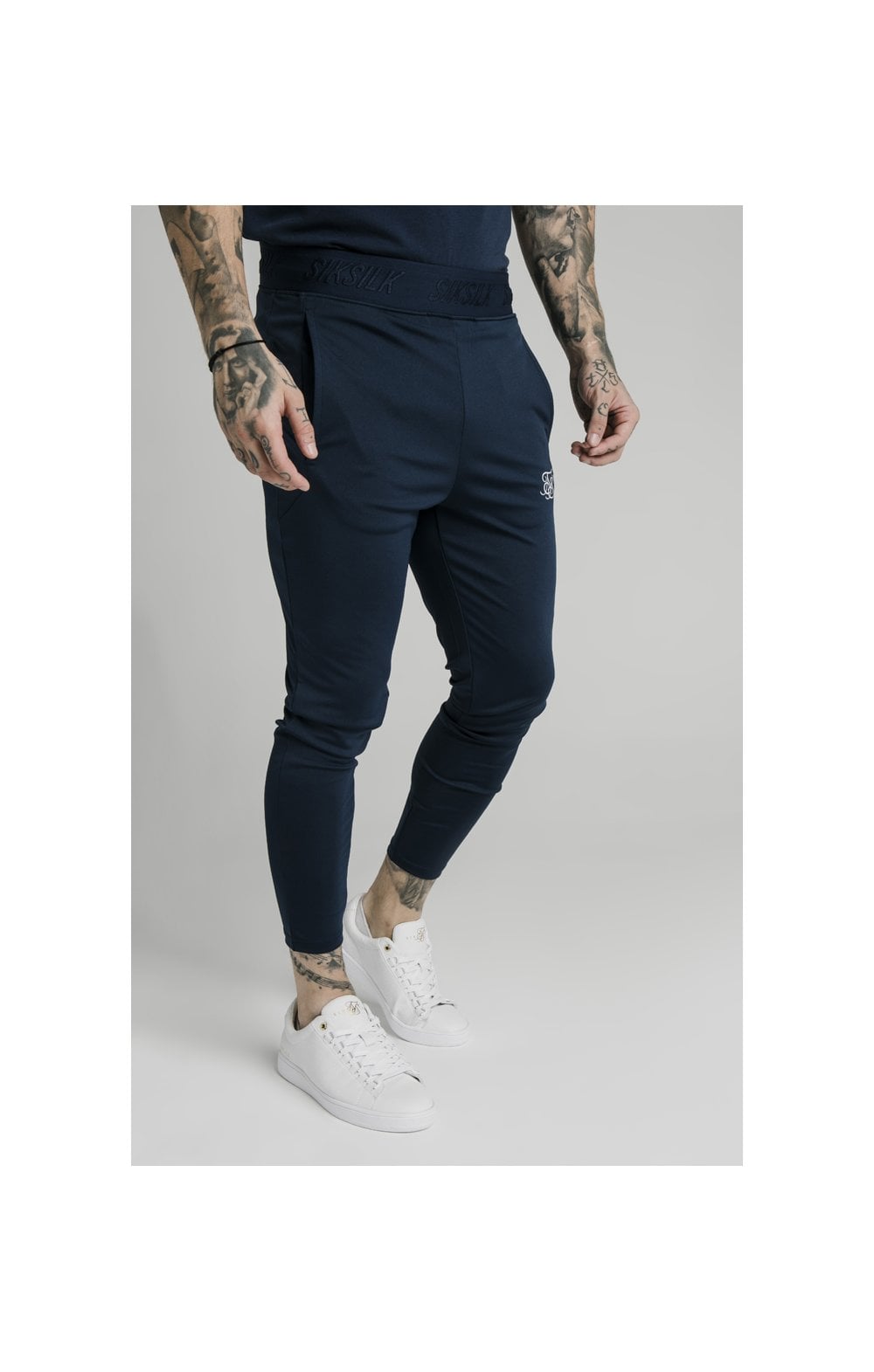 Load image into Gallery viewer, Navy Agility Track Pant (2)