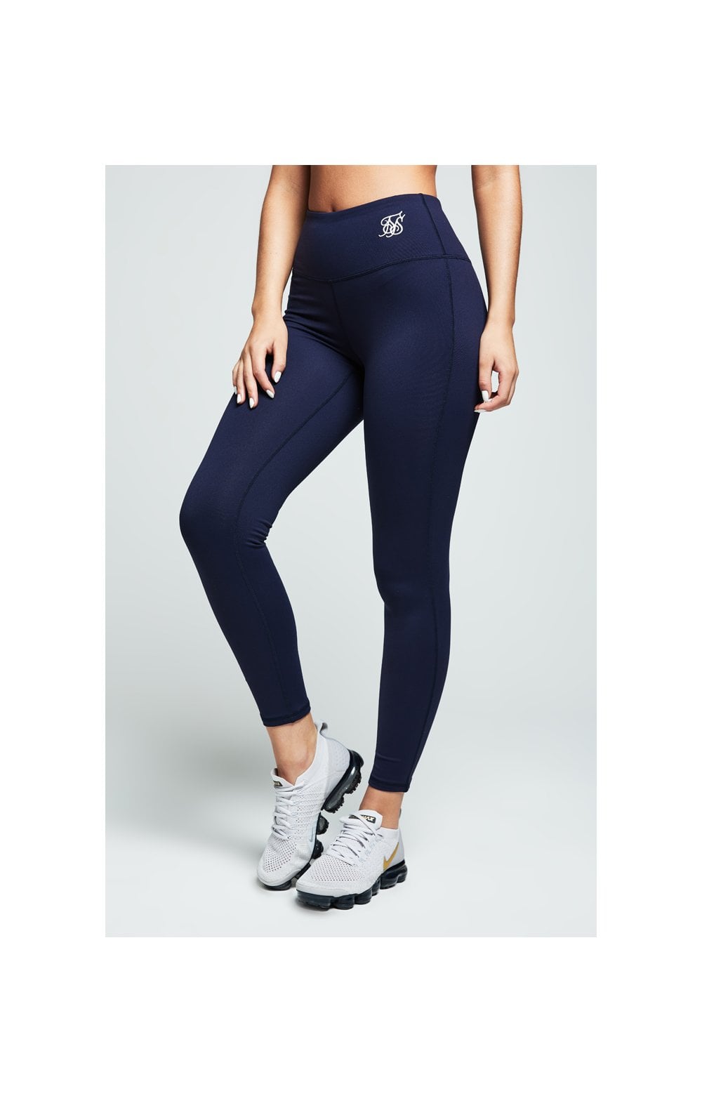 Load image into Gallery viewer, Navy Essential Gym Legging
