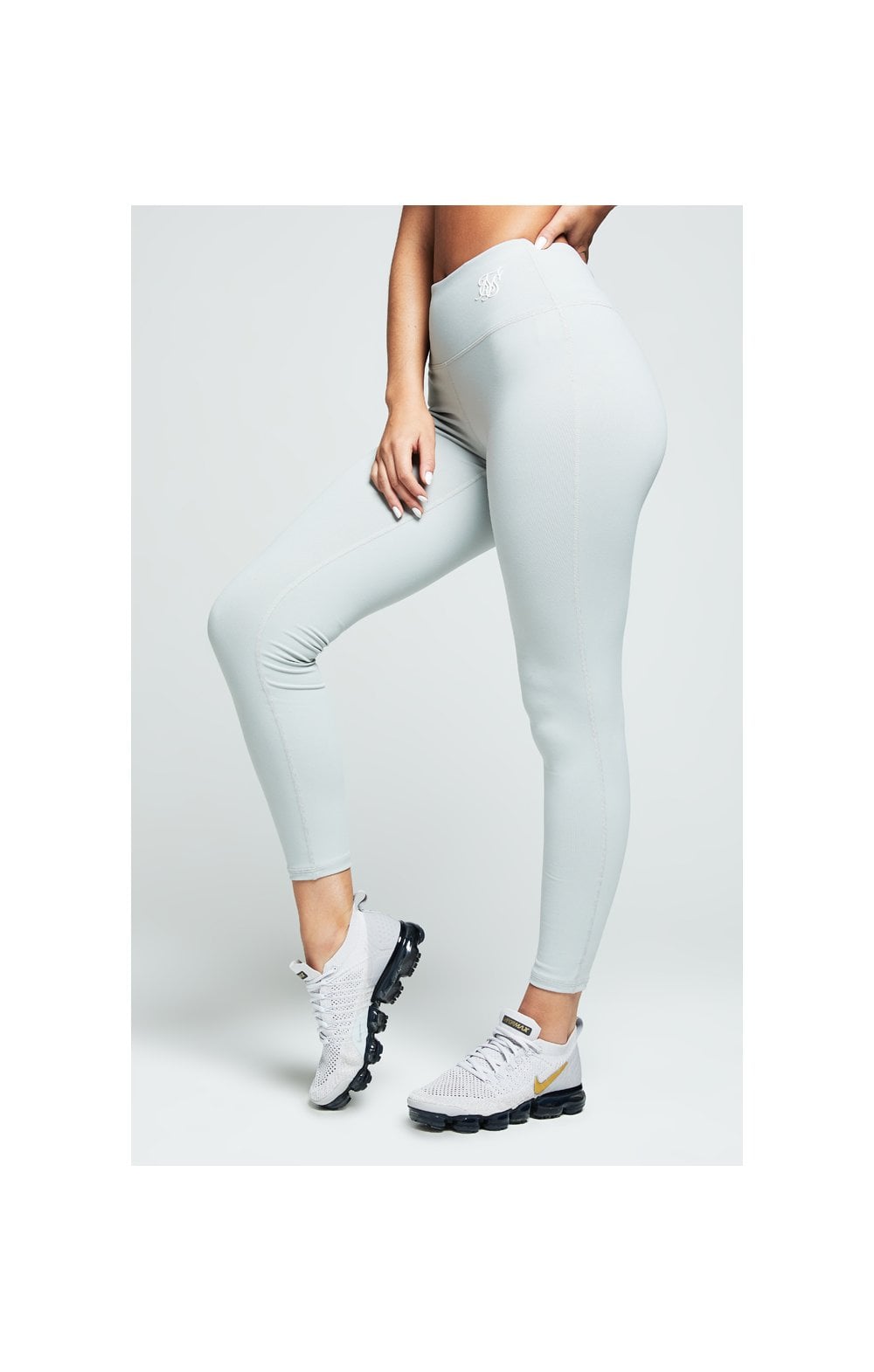 Load image into Gallery viewer, Grey Essential Gym Legging (3)