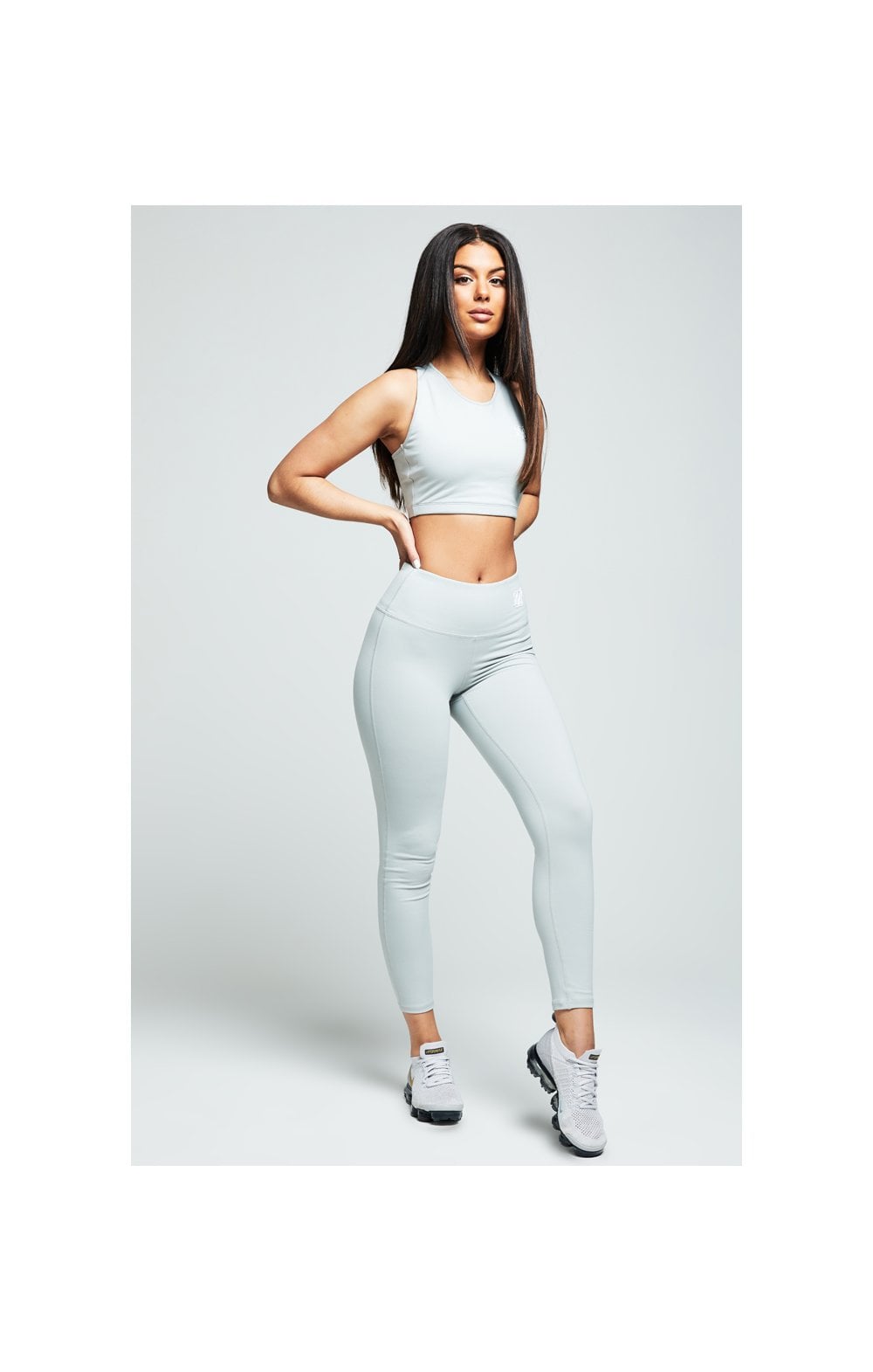 Load image into Gallery viewer, Grey Essential Gym Legging (6)