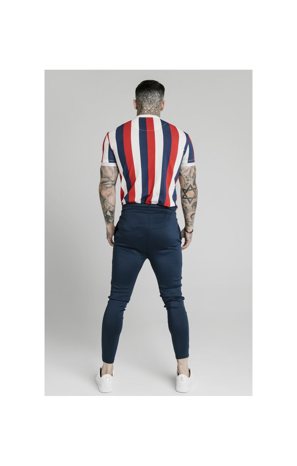 Load image into Gallery viewer, SikSilk Athlete Track Pants - Navy (5)