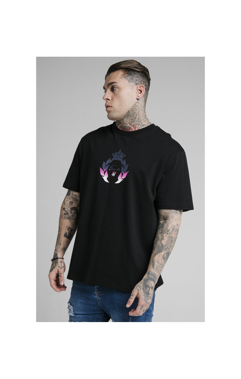 Load image into Gallery viewer, SikSilk S/S Essential Tee - Black