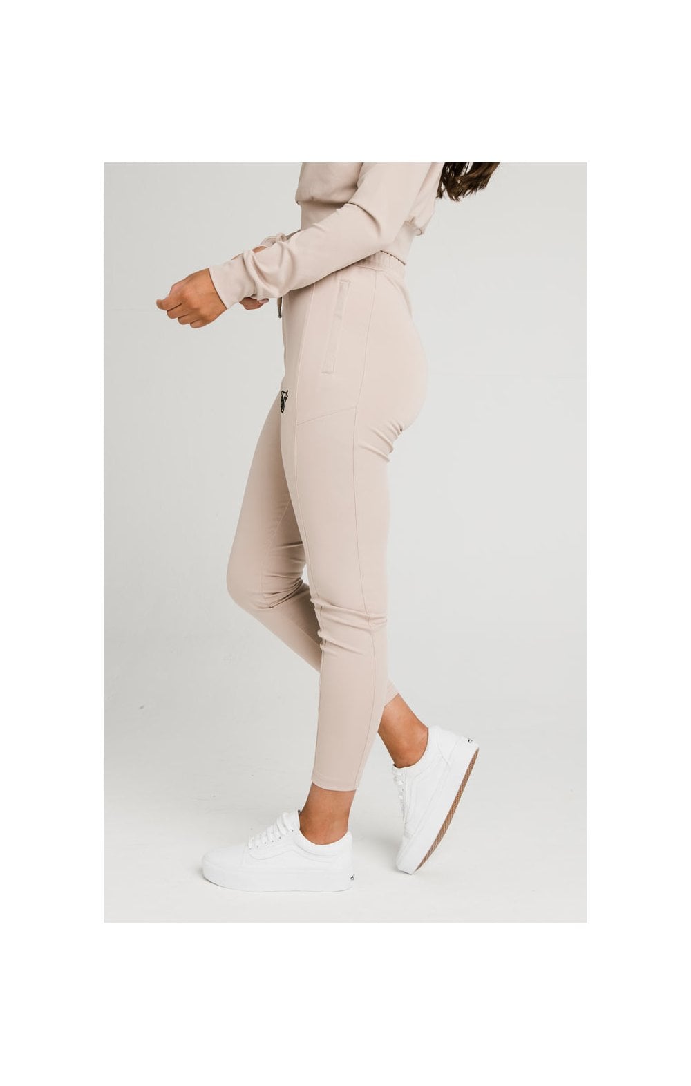 Load image into Gallery viewer, Beige Essential Track Pant (2)
