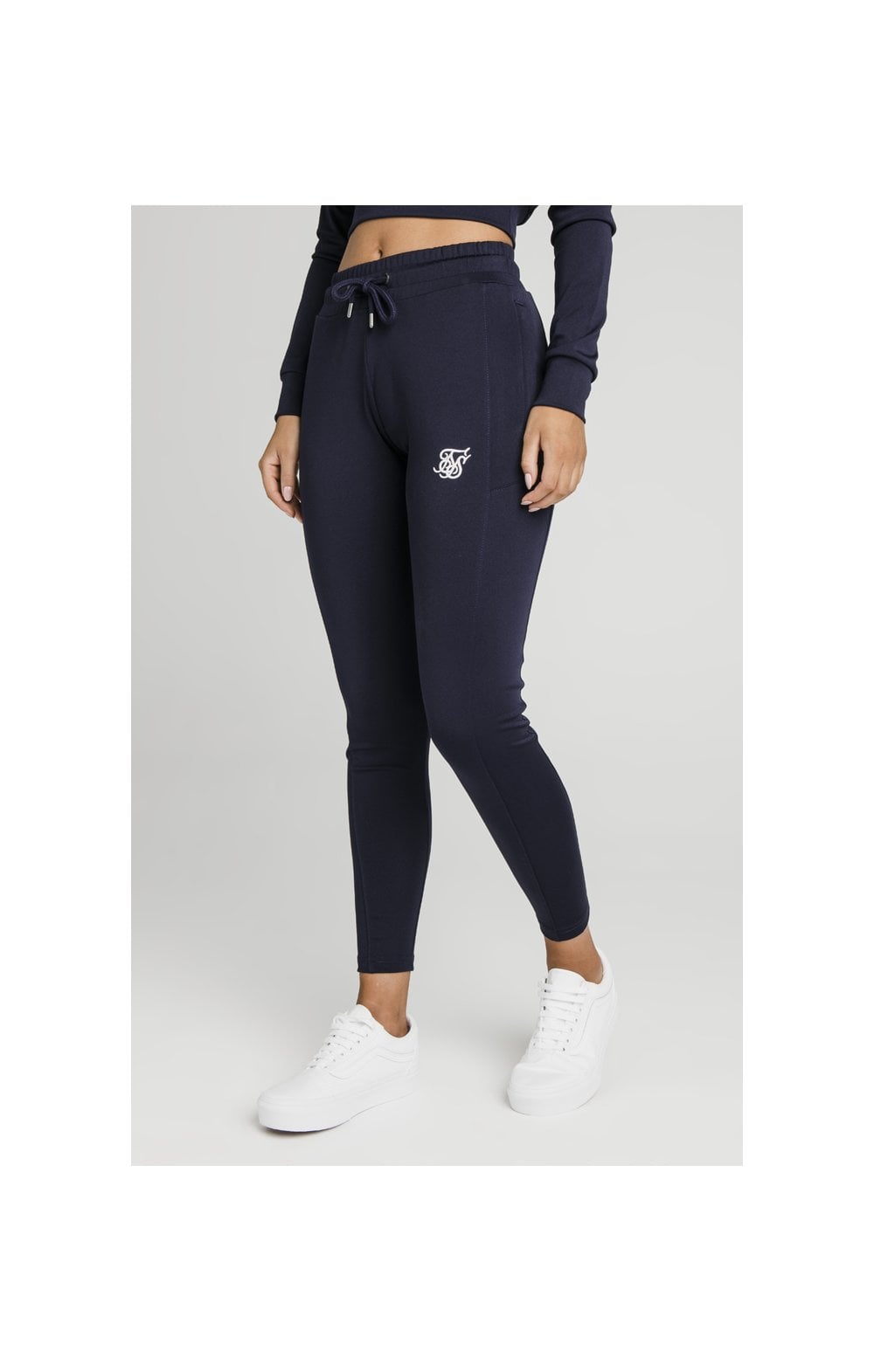 Load image into Gallery viewer, Navy Essential Track Pant