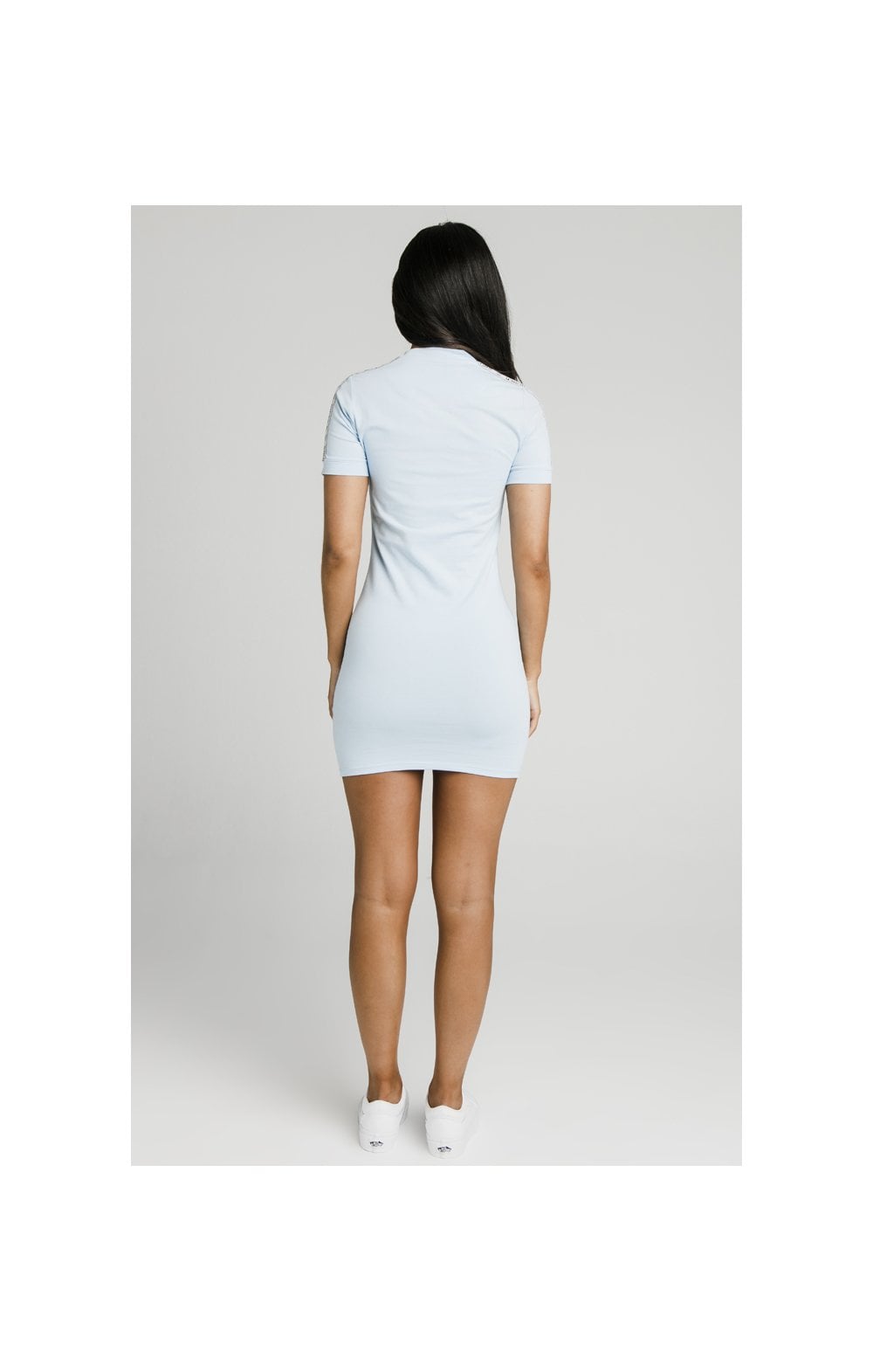 Load image into Gallery viewer, SikSilk Sky Tape Bodycon Dress - Light Blue (5)