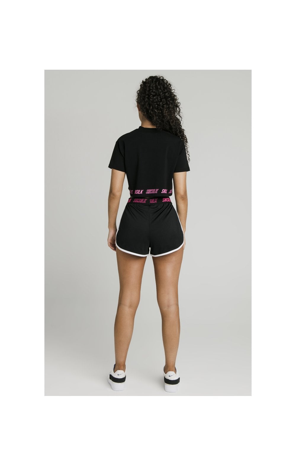 Load image into Gallery viewer, SikSilk Tape Runner Shorts - Black (7)