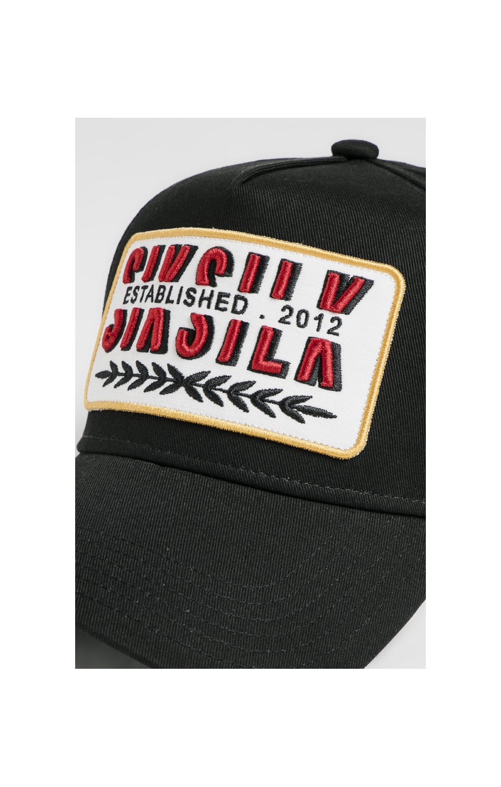 Load image into Gallery viewer, SikSilk Patch Full Trucker - Black (1)
