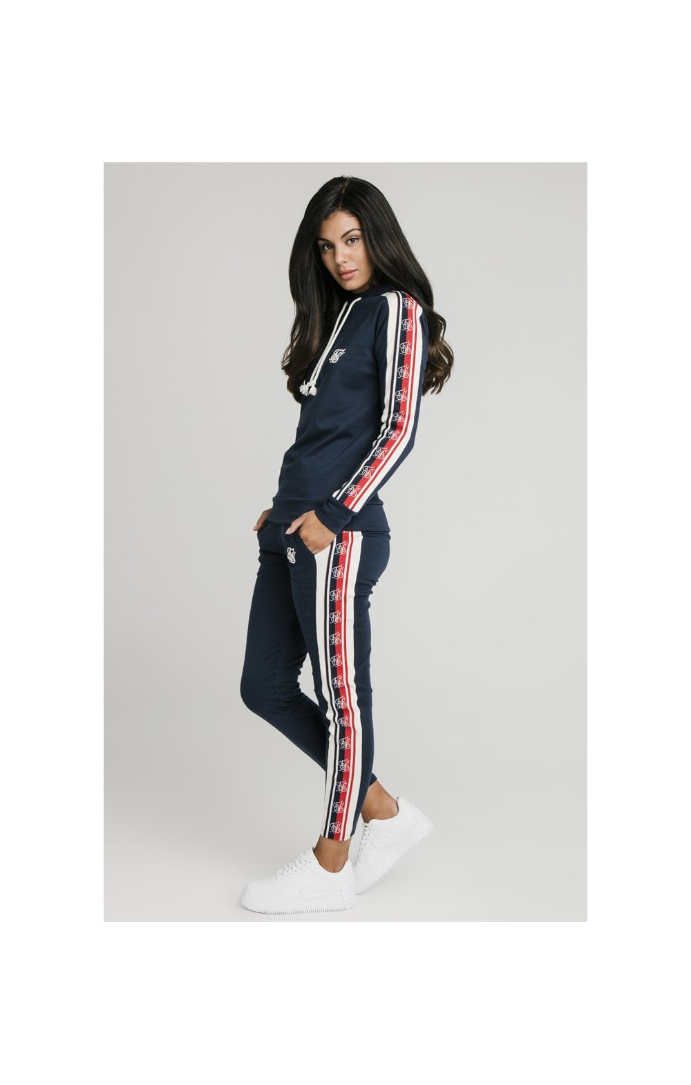 Load image into Gallery viewer, SikSilk Classic Tape Jogger - Navy (6)