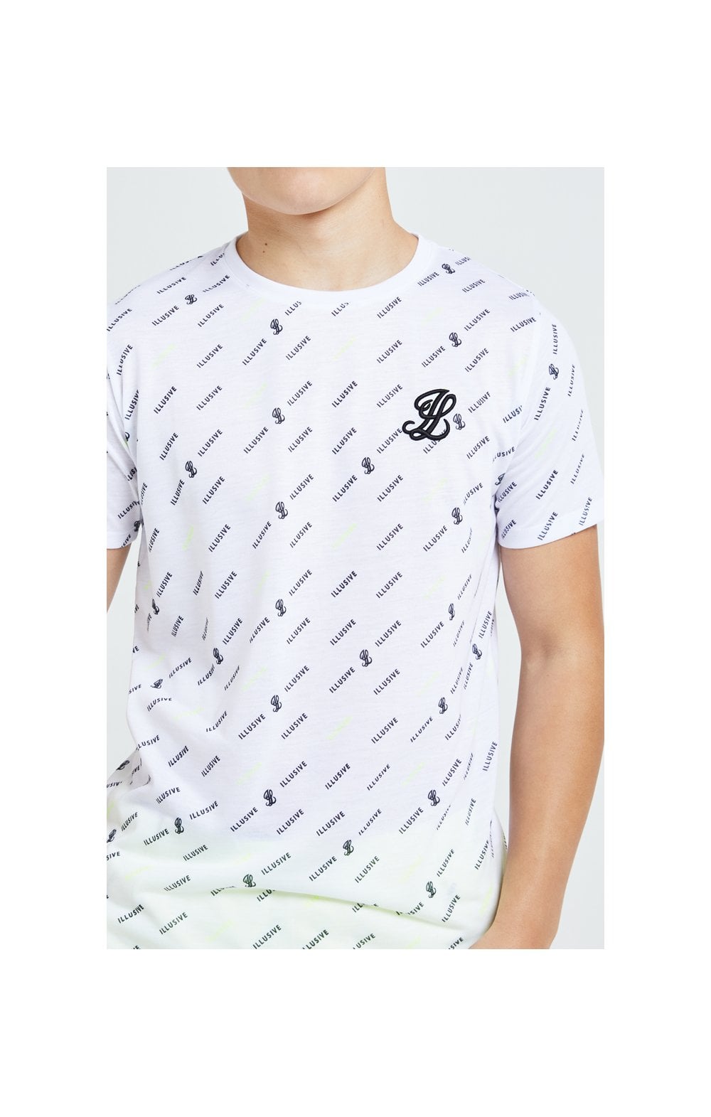 Load image into Gallery viewer, Illusive London All Over Print Tee - White (1)