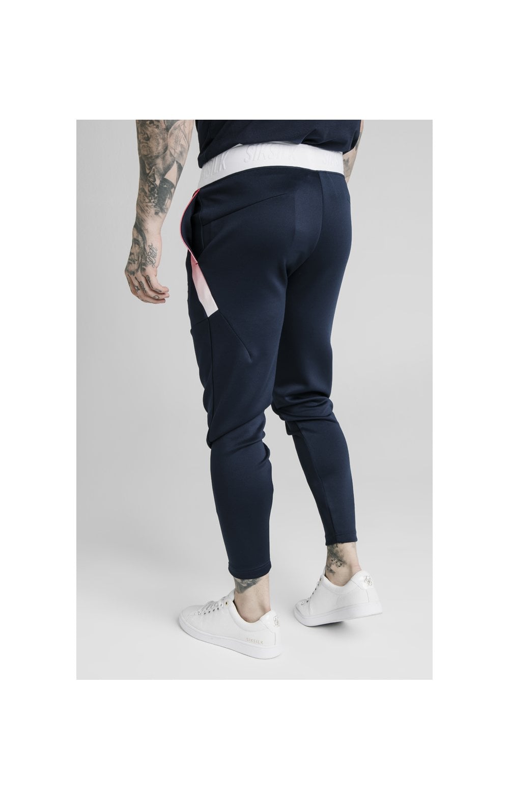 Load image into Gallery viewer, SikSilk Function Track Pants - Navy (4)