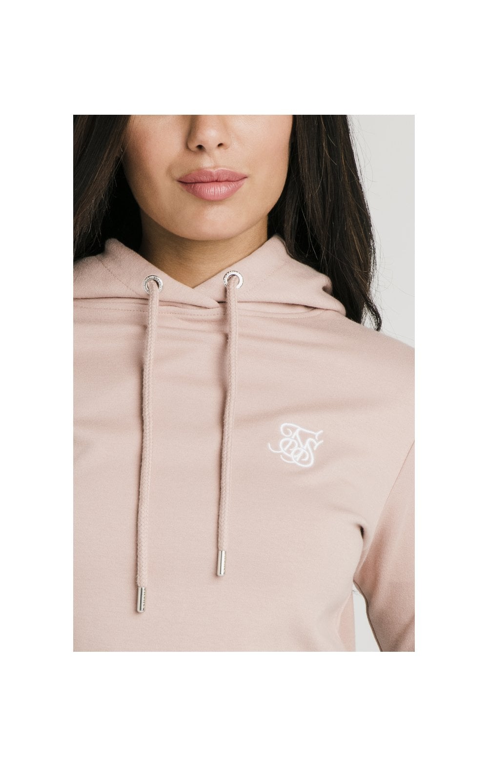 Load image into Gallery viewer, SikSilk Cargo Pocket Cropped Hoodie - Rose (1)