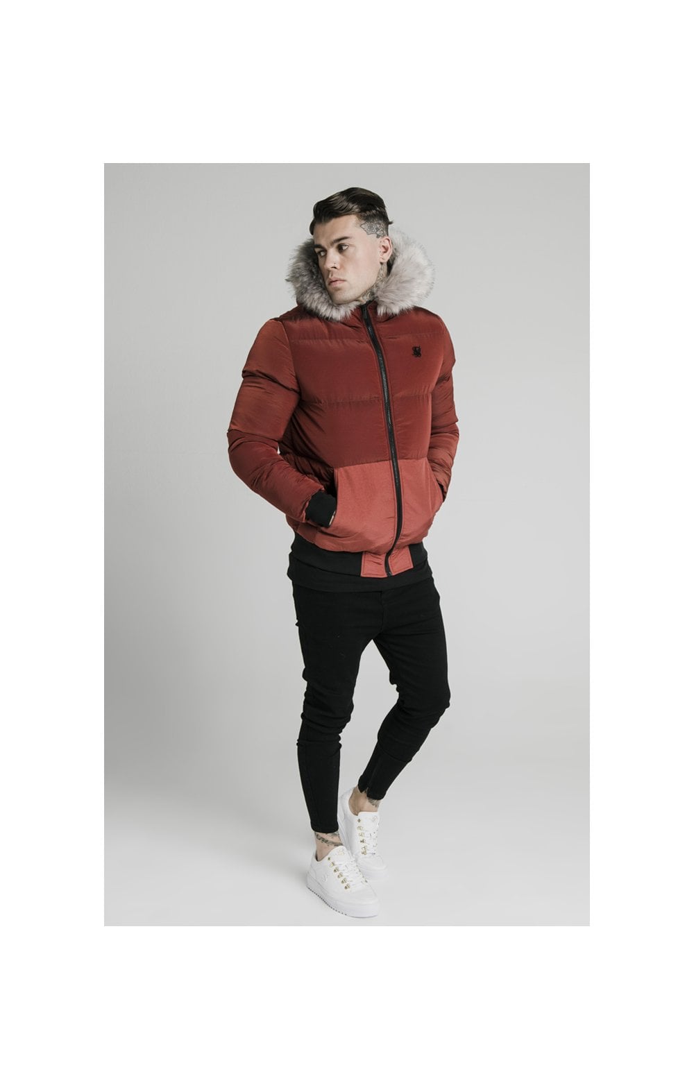 Load image into Gallery viewer, SikSilk Rip Stop Distance Jacket - Red