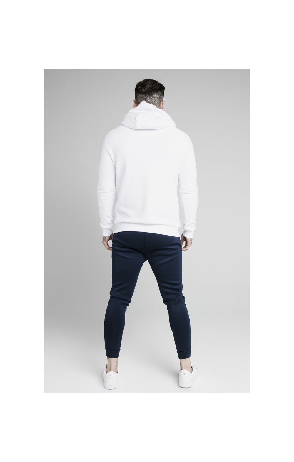 Load image into Gallery viewer, SikSilk Element Overhead Hoodie - White (5)