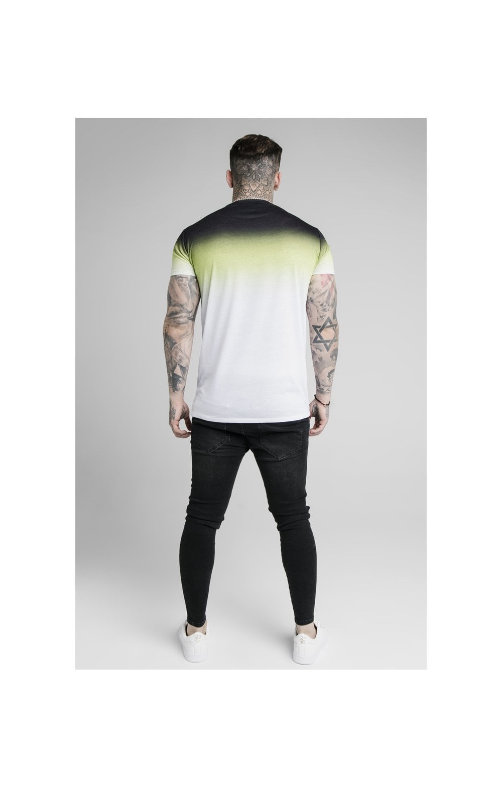 Load image into Gallery viewer, SikSilk High Fade Tee – Tri Neon (5)