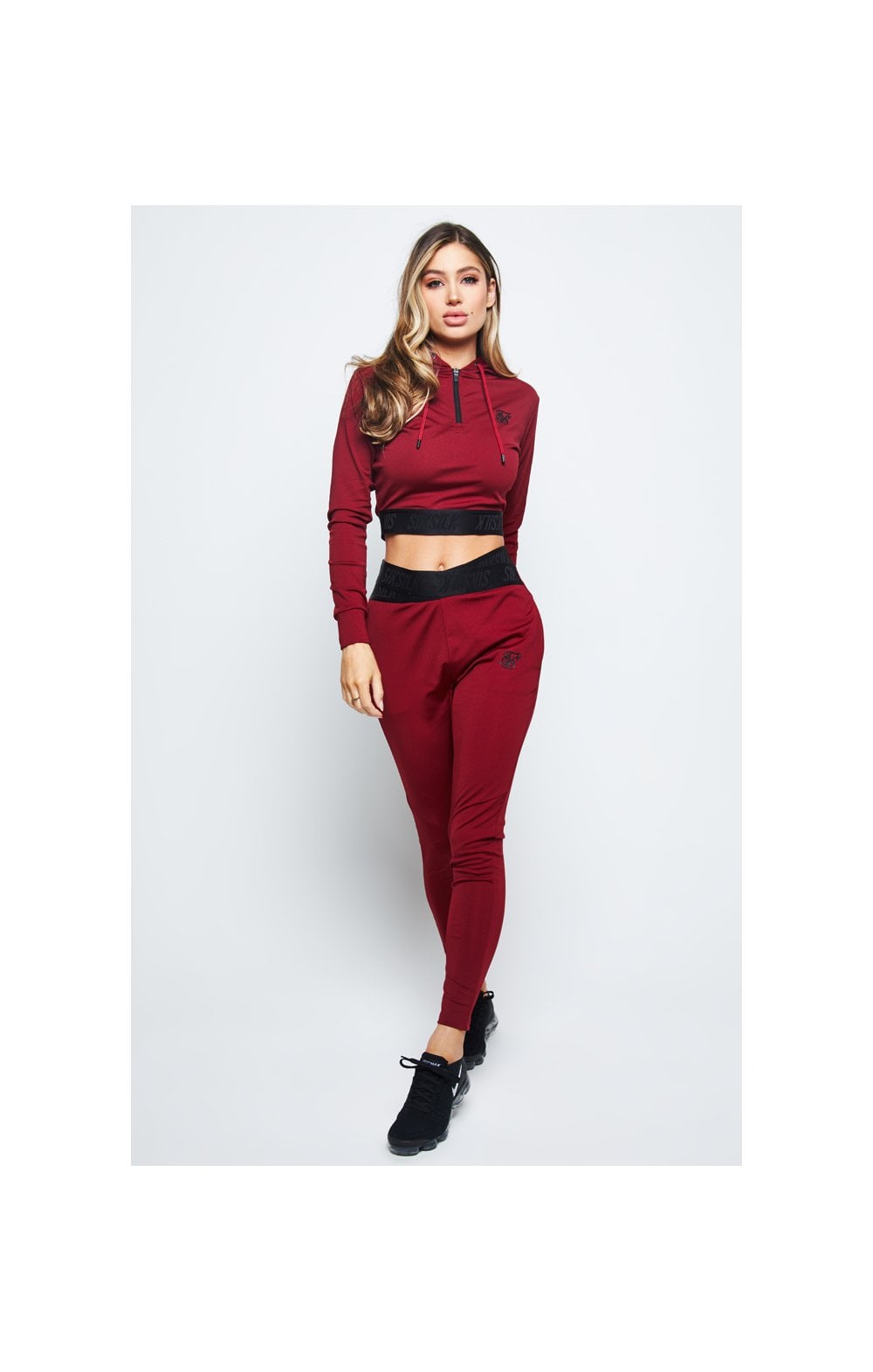 Load image into Gallery viewer, SikSilk Gym Track Top - Red (2)