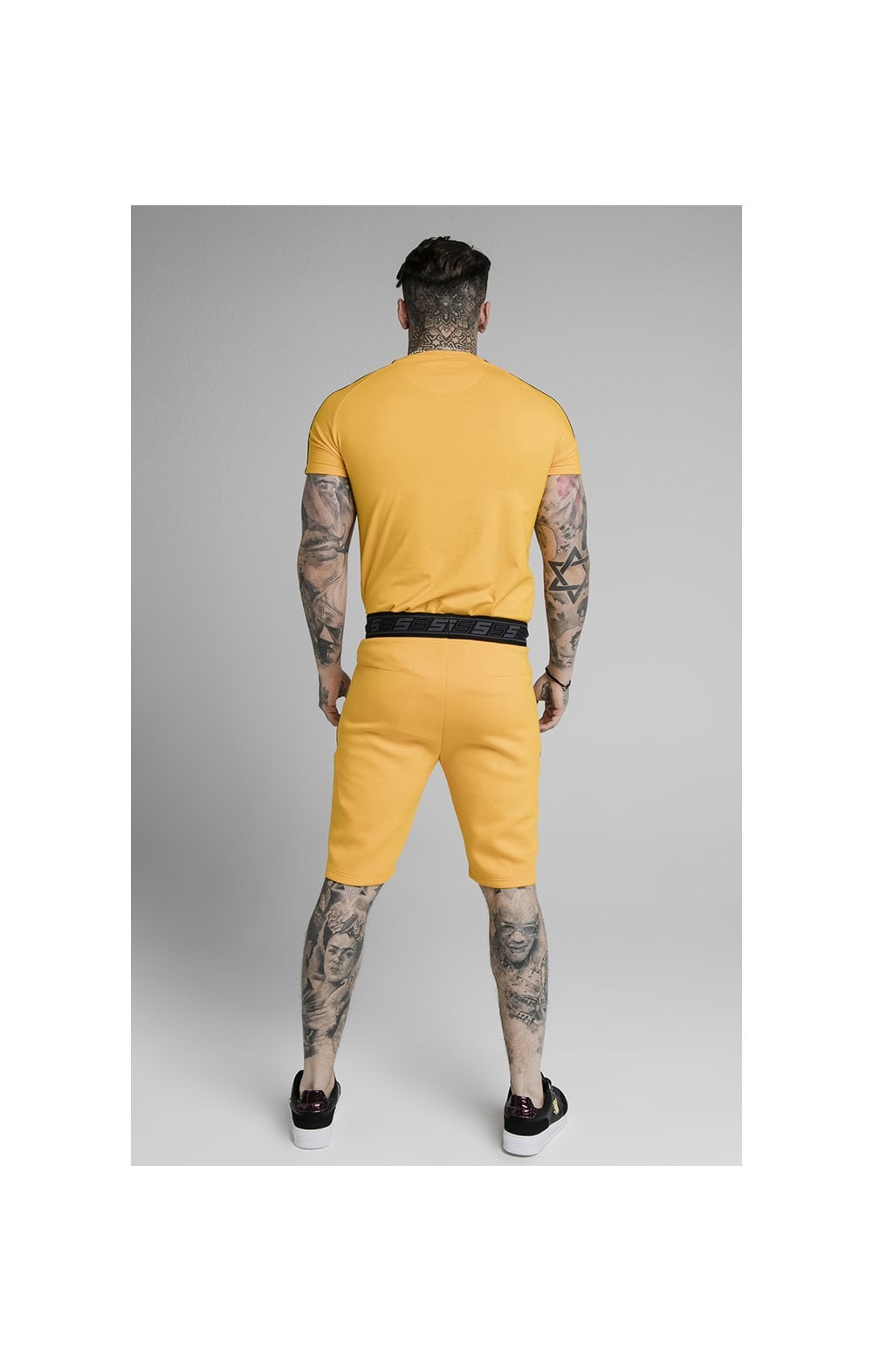 Load image into Gallery viewer, SikSilk Exhibit Function Shorts - Yellow (3)