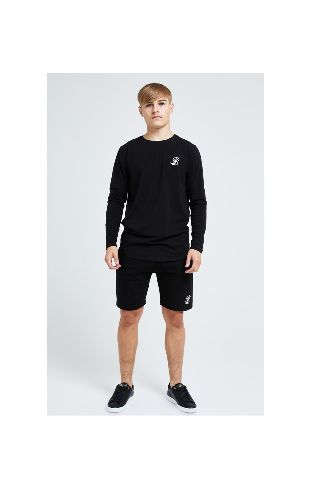 Load image into Gallery viewer, Boys Illusive Black Essentials Jersey Short (5)