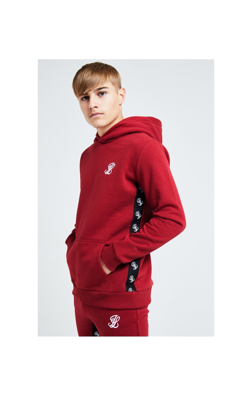 Load image into Gallery viewer, Illusive London Gravity Overhead Hoodie - Red