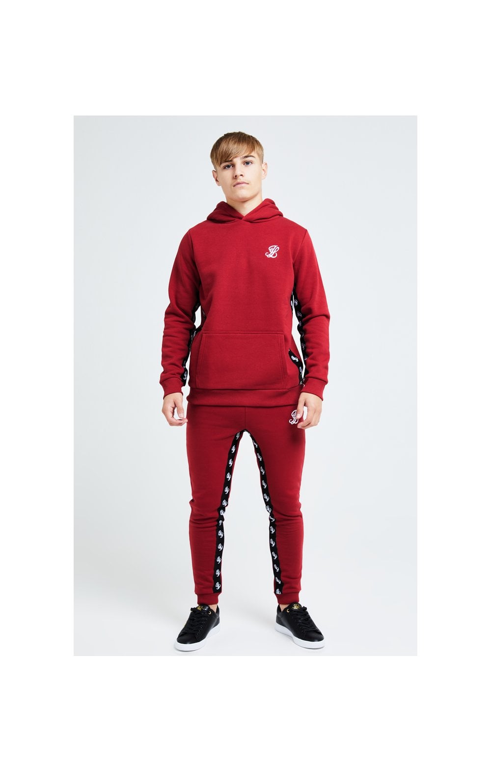 Load image into Gallery viewer, Illusive London Gravity Overhead Hoodie - Red (4)