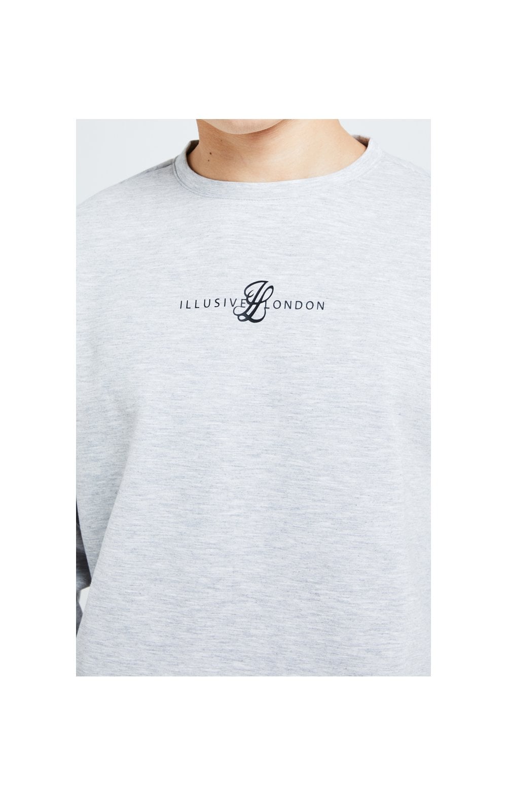 Load image into Gallery viewer, Illusive London Dual Crew Sweater - Grey (1)