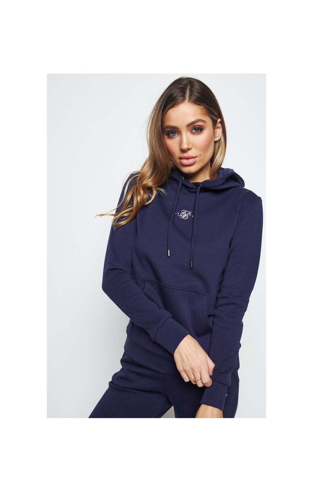 Load image into Gallery viewer, SikSilk Core Overhead Hoodie - Navy