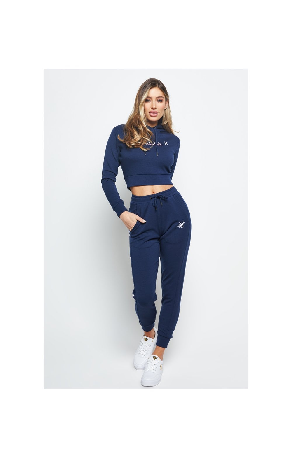 Load image into Gallery viewer, SikSilk Colour Signature Track Pants - Blue (1)