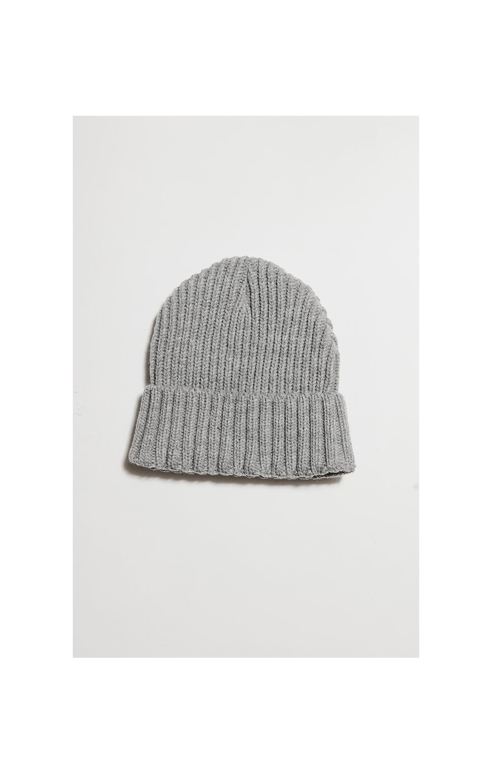 Load image into Gallery viewer, SikSilk Rib Cuff Beanie - Grey Marl &amp; Gold (1)