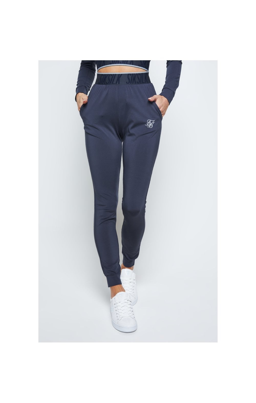Load image into Gallery viewer, SikSilk Gravity Track Pants - Navy